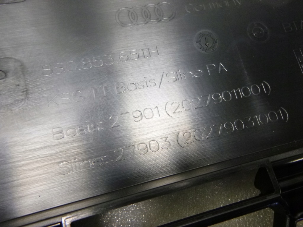 фото №12, Audi tt 8s0 s-line усилитель решетка решётка радиатора решётка радиатора