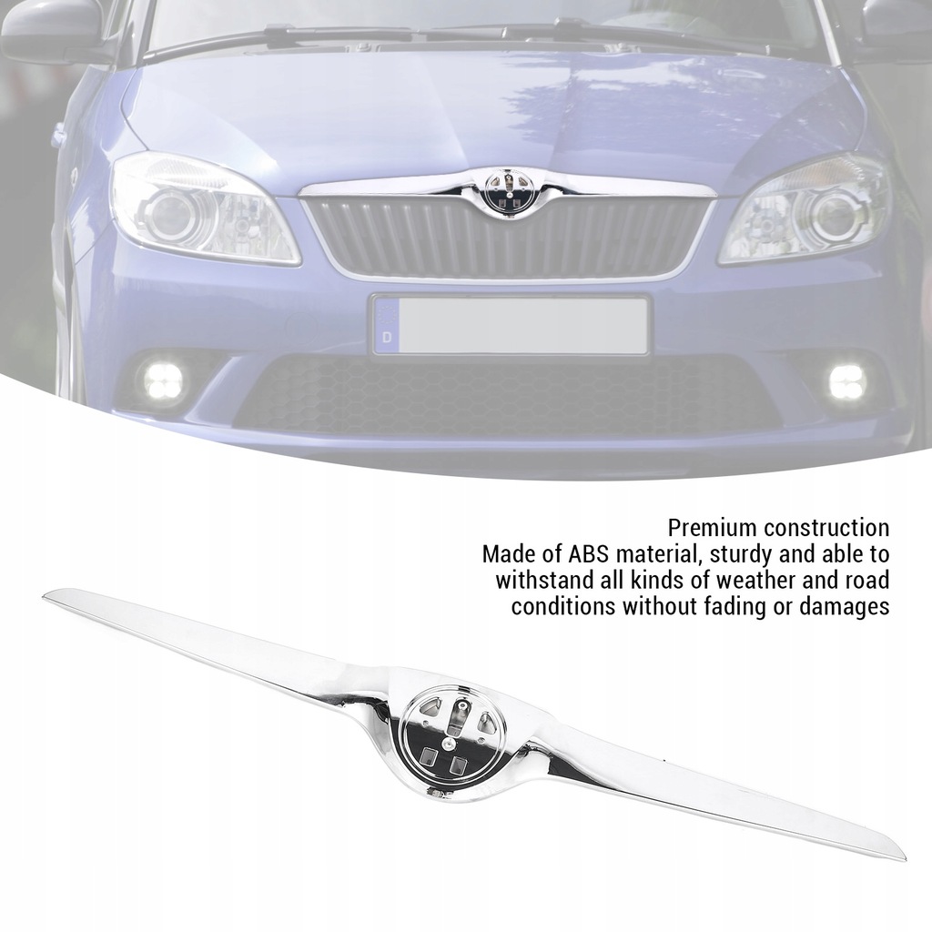 фото №7, Передній решітка радіатора решітка радіатора хром trim 5j0853633a stylowe хром передня частина 6d