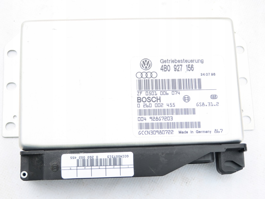 фото №1, Блок управления коробки 2.8 audi a6 c5