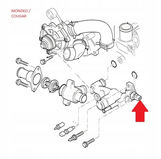 фото №5, Датчик температуры жидкость охлаждающей двигателя ford оригинальный номер 1802332