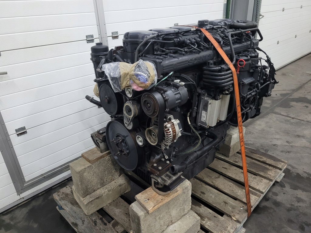 Купить Двигатель scania r 450 dc13 148 ntg новая : turbo сцепление насос воды генератор