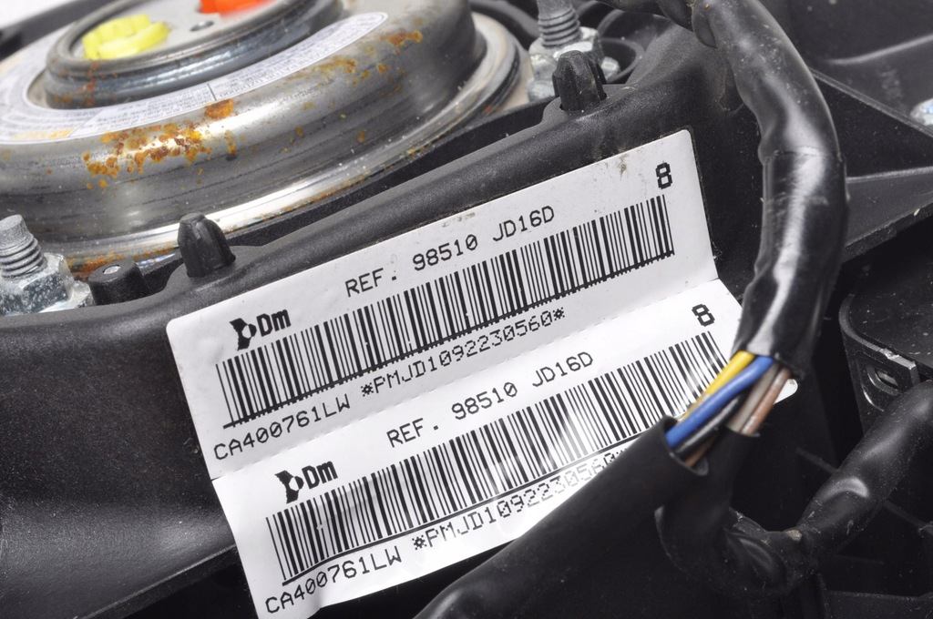 фото №8, Qashqai j10 подушка повітряна водія подушка безпеки