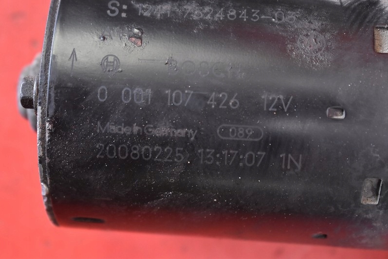 фото №9, Стартер n46 7524843 0001107426 bmw z4 e85 e86 2.0i 150 km lift 05-08