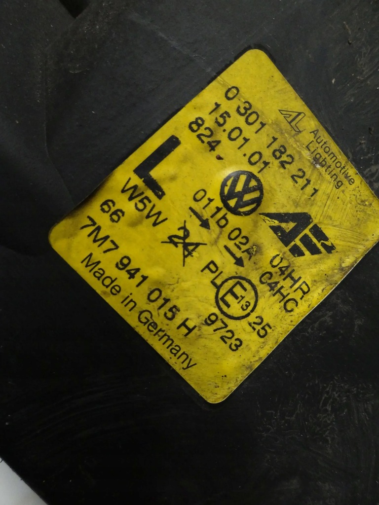 фото №10, Seat alhambra mk1 2000 lift лампа фара лівий перед 7m7941015h