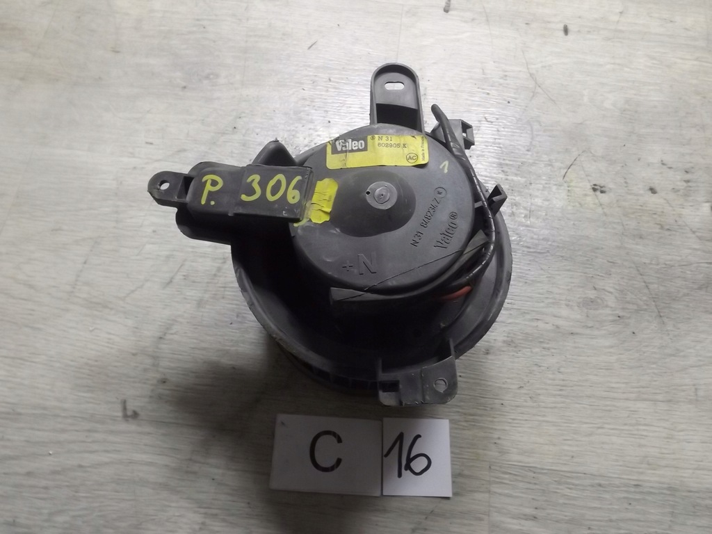 фото №1, Повітродувка обдув вентилятор peugeot 306 602905k #5