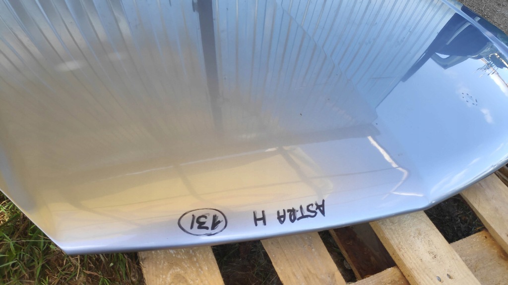 фото №7, Капот крышка двигателя opel astra h 3 iii