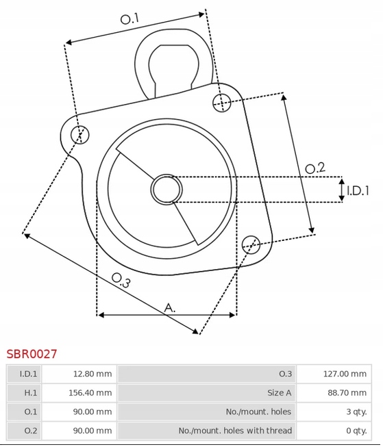 фото №3, Кришка стартер, карбюратора as-pl sbr0027