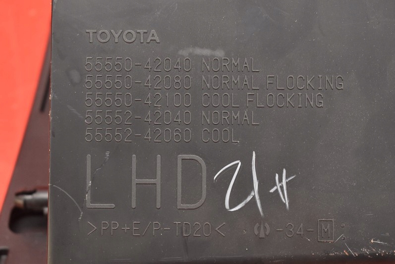 фото №7, Бардачок пасажира eu 55550-42040 toyota rav 4 3 iii 05-08