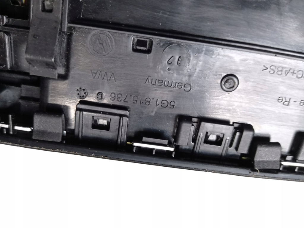 фото №6, Golf vii рамка dekor навигации радио 5g1815735c