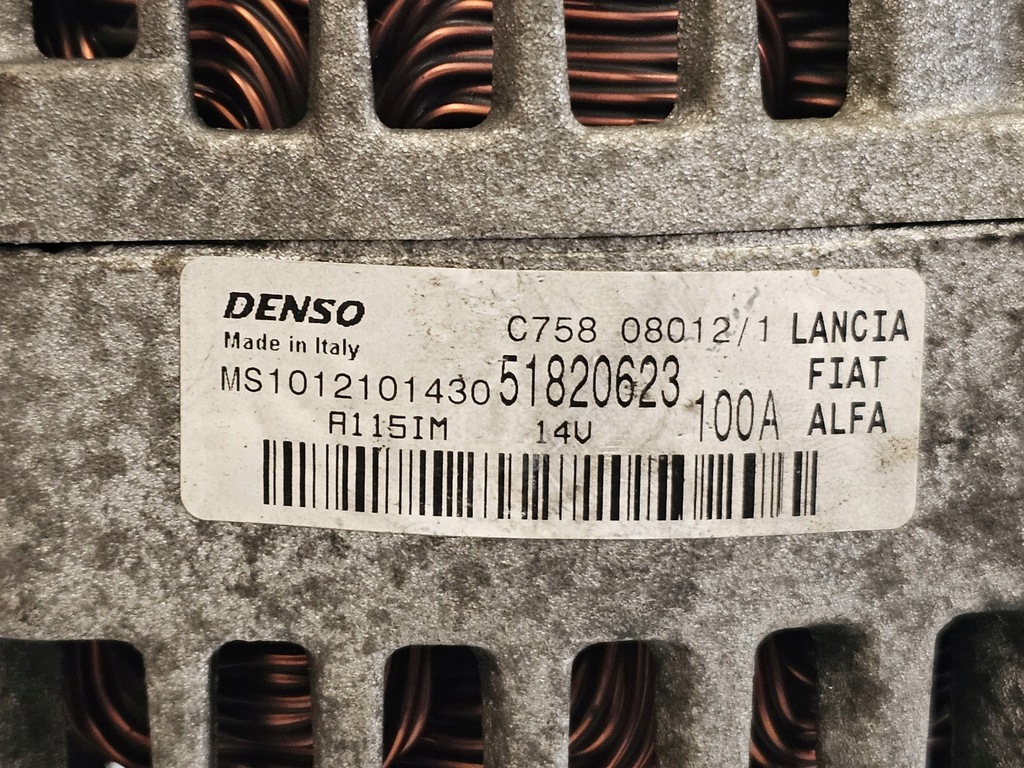 фото №7, Bravo doblo 1.6 m-jet 198a3000 13r 105km генератор 51820623 ms1012101430