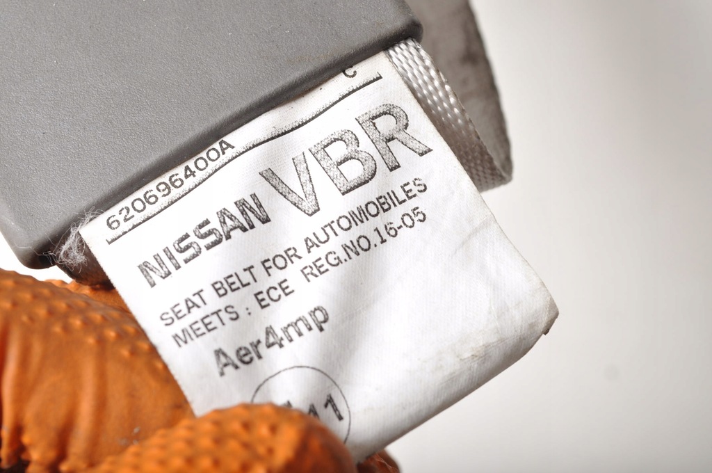 фото №6, Nissan leaf i ze0 pas безопасности правый перед