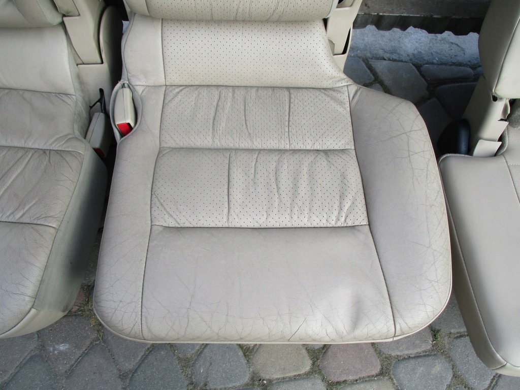 фото №11, Mitsubishi pajero iii 5d 99-06 сидіння заднє сидіння шкіра