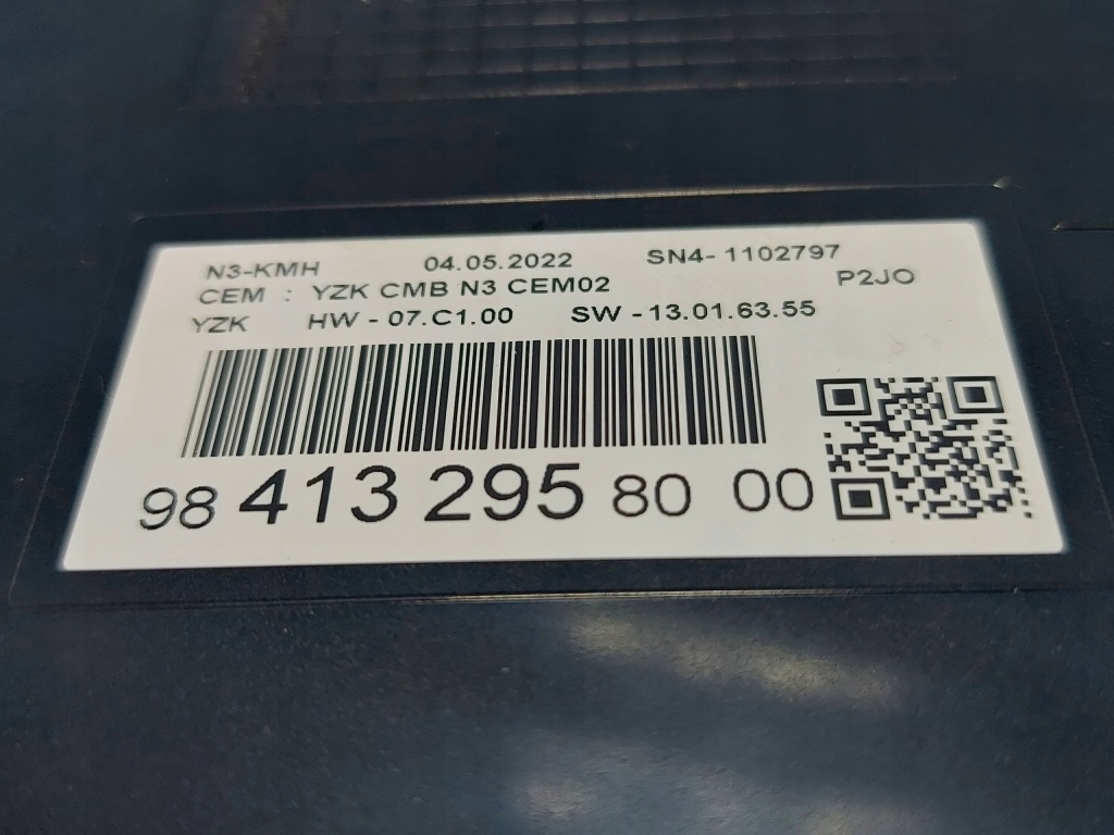 фото №9, Счетчик приборная панель opel corsa f 2022r 1.2 b 984132958000