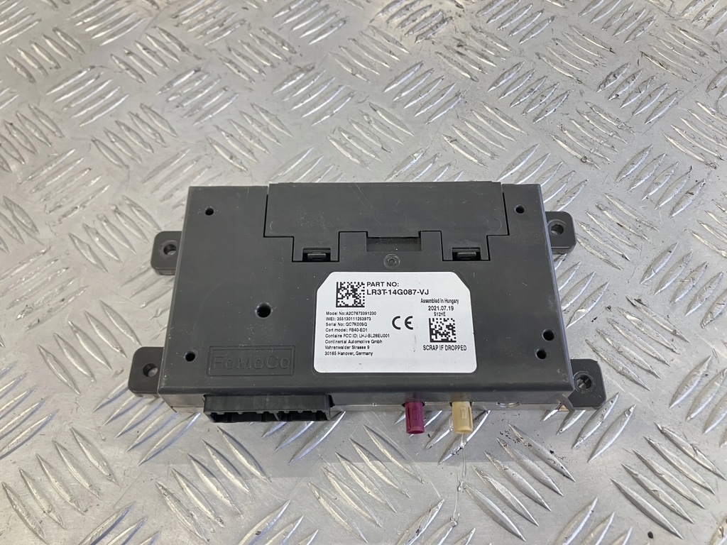 фото №1, Модуль блок керування blueotooth ford ranger 19- lr3t-14g087-vj