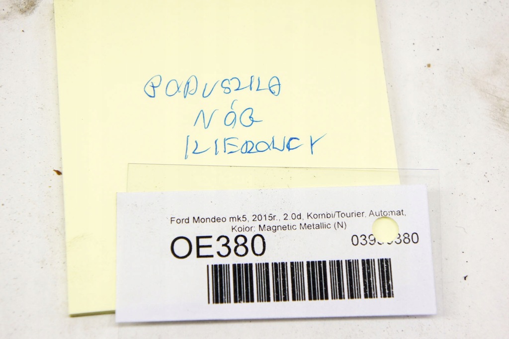 фото №7, Oe380 ford mondeo mk5 ^ подушка безпеки подушка колінна