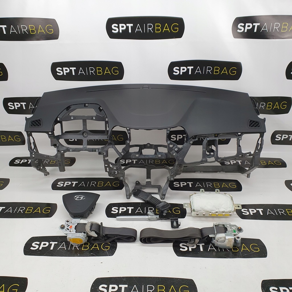 фото №1, I10 приборная панель консоль подушки безопасности ремни подушка безопасности