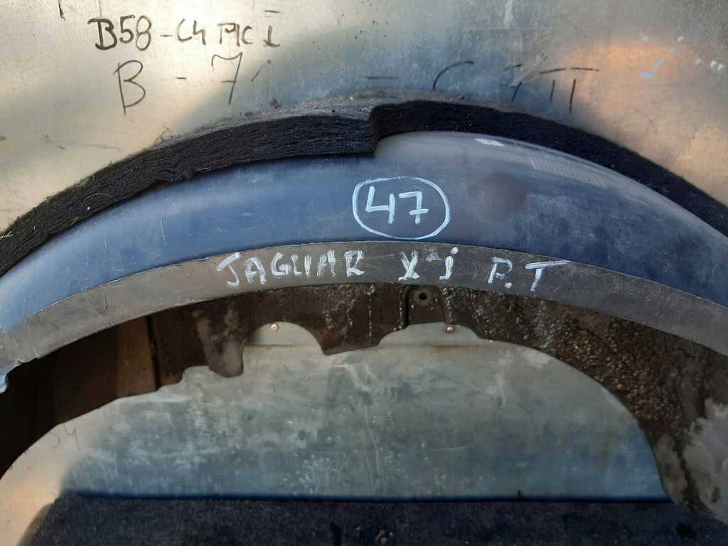 фото №8, Підкрилок правий задня aw93-f279d22-aa jaguar xj x351