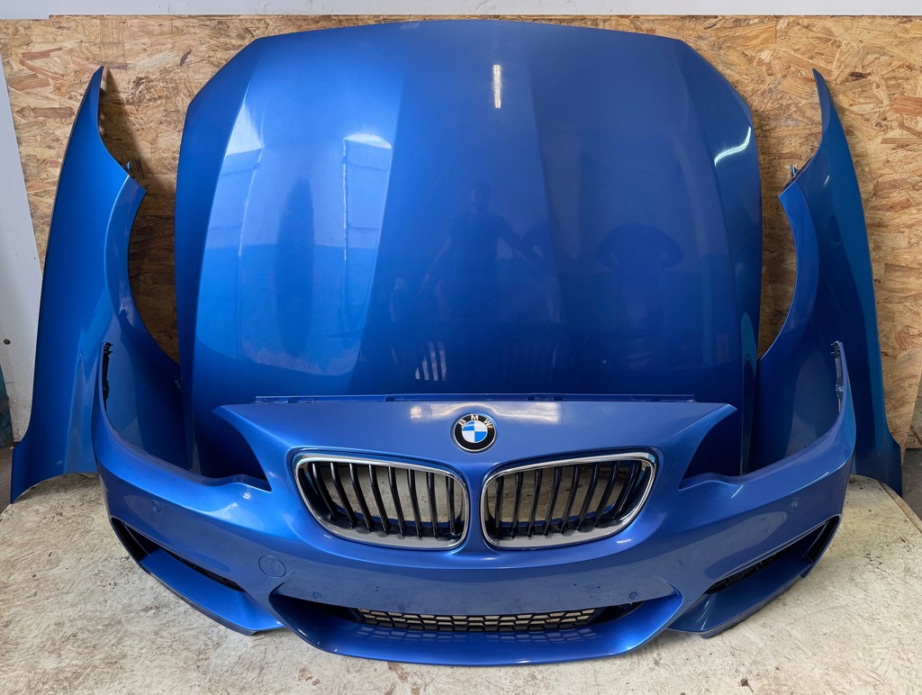 фото №10, Bmw seria 2 f22 f23 бампер перед капот крылья pas балка