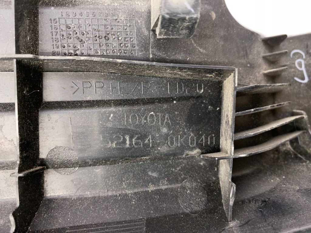 фото №9, Молдинг накладка бампера левая левый задняя toyota hilux viii 24- 521640k040