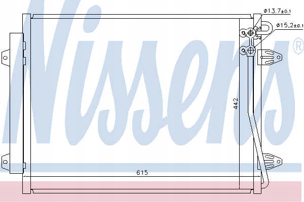 фото №1, Радіатор кондиціонера nissens 94832