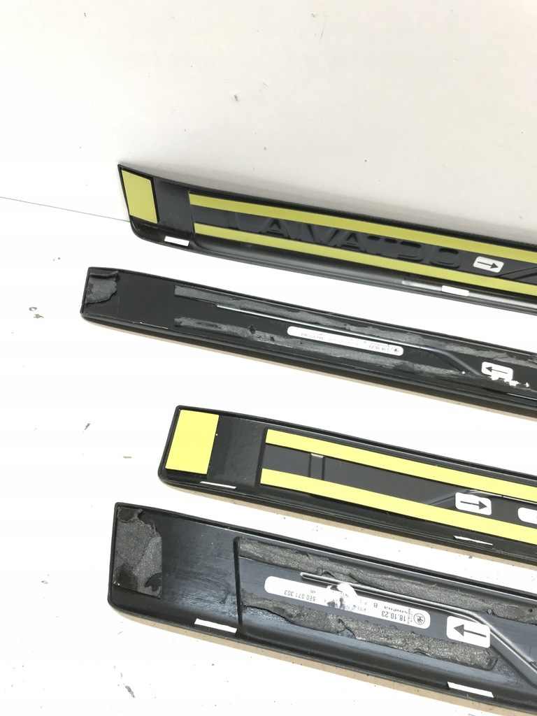 фото №10, Skoda octavia iii 5e0 накладки накладки порогові комплект 5e0071303