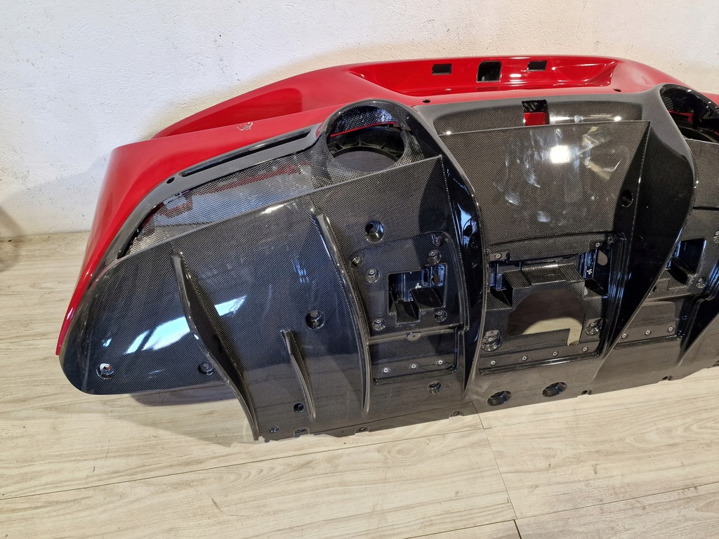 фото №9, Ferrari f8 tributo бампер дифузор задня карбон