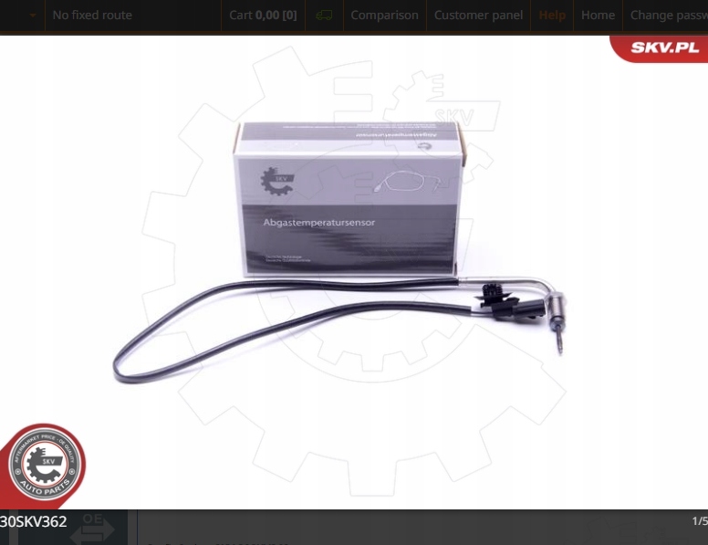 фото №2, Датчик температури вихлопних газів opel vivaro b renault