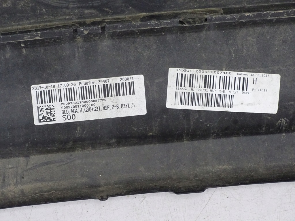 фото №7, Бампер задняя задний bmw 5 g31 m-pakiet