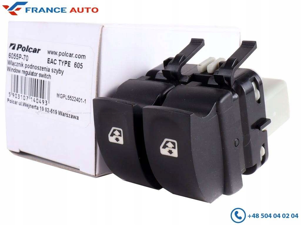фото №1, Переключатель подъёма окон renault clio iii modus twingo ii 8200214939