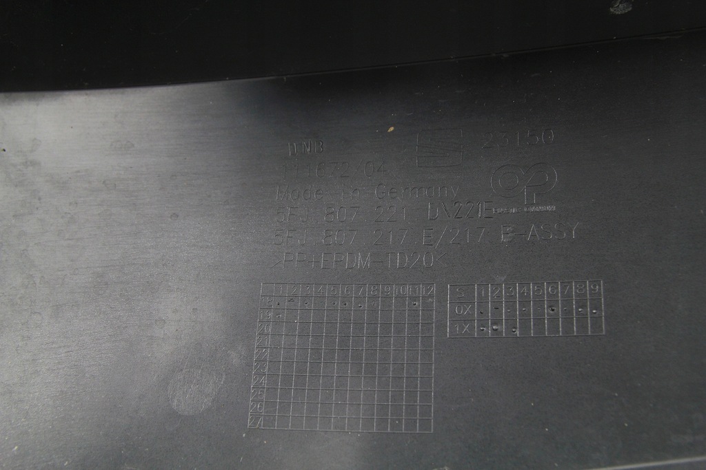 фото №13, Оригинальный бампер перед seat tarraco 5fj 2018- 5fj807221