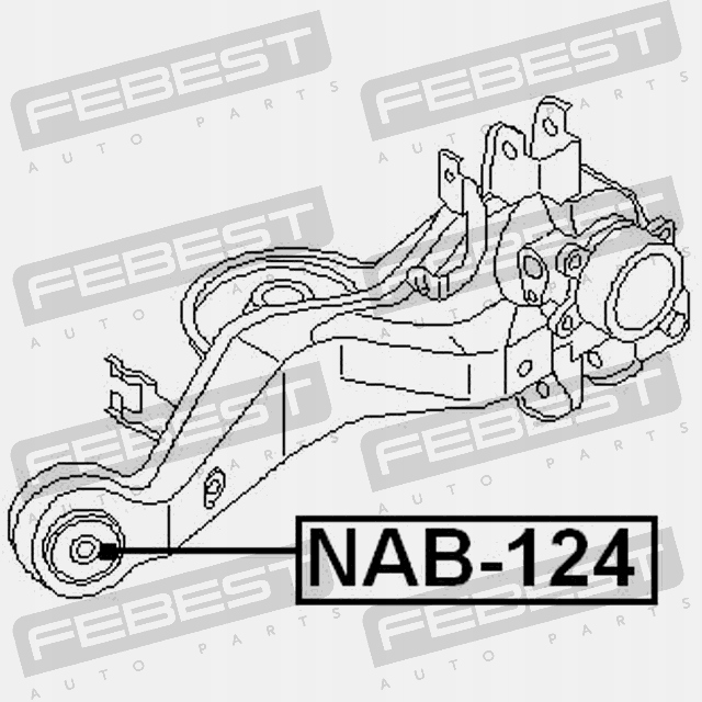 фото №12, Втулка заднего подвеска nissan serena c24