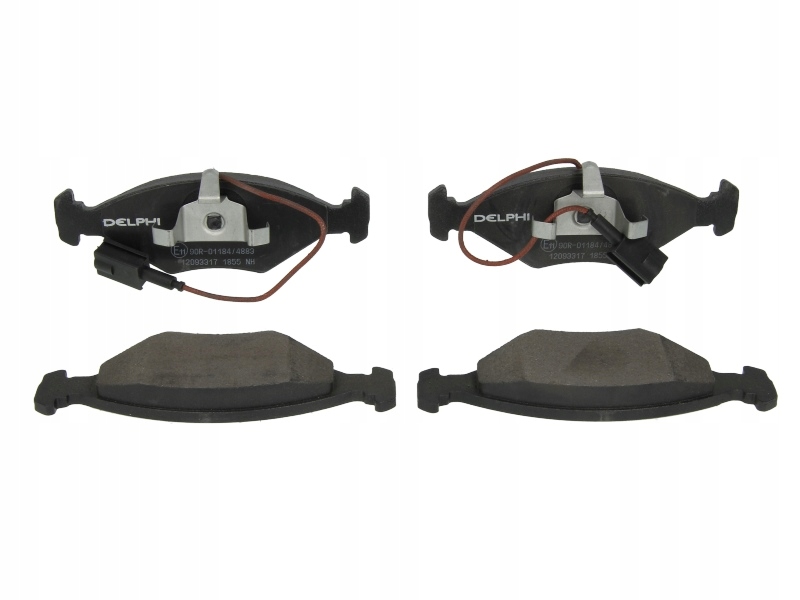 фото №1, Delphi lp1855 набор тормозных колодок тормозных, тормоза дисковые