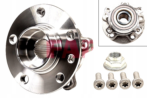 фото №1, Fag набор подшипник колеса с ступица перед alfa romeo giulia stelvio 2.0