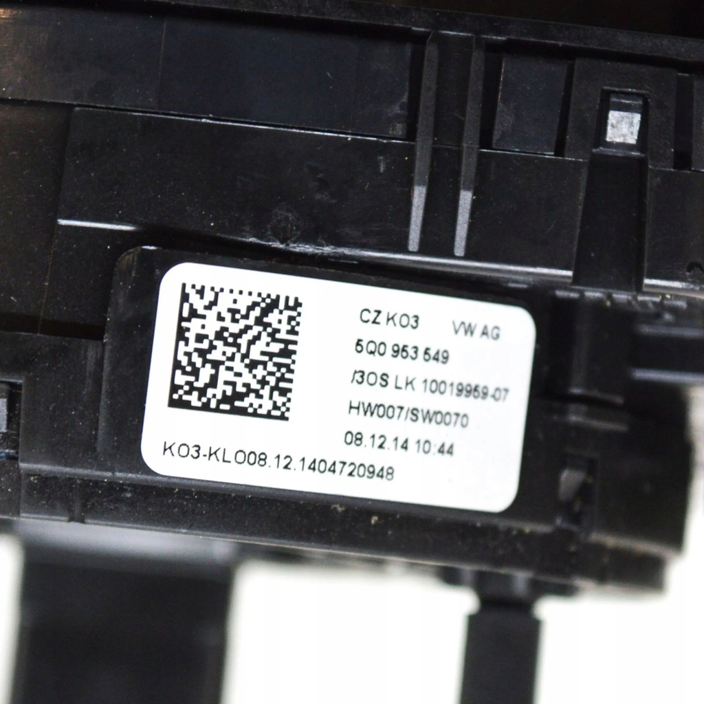 фото №7, Skoda octavia mk3 5e 2015 рычаг / переключатель поворотники