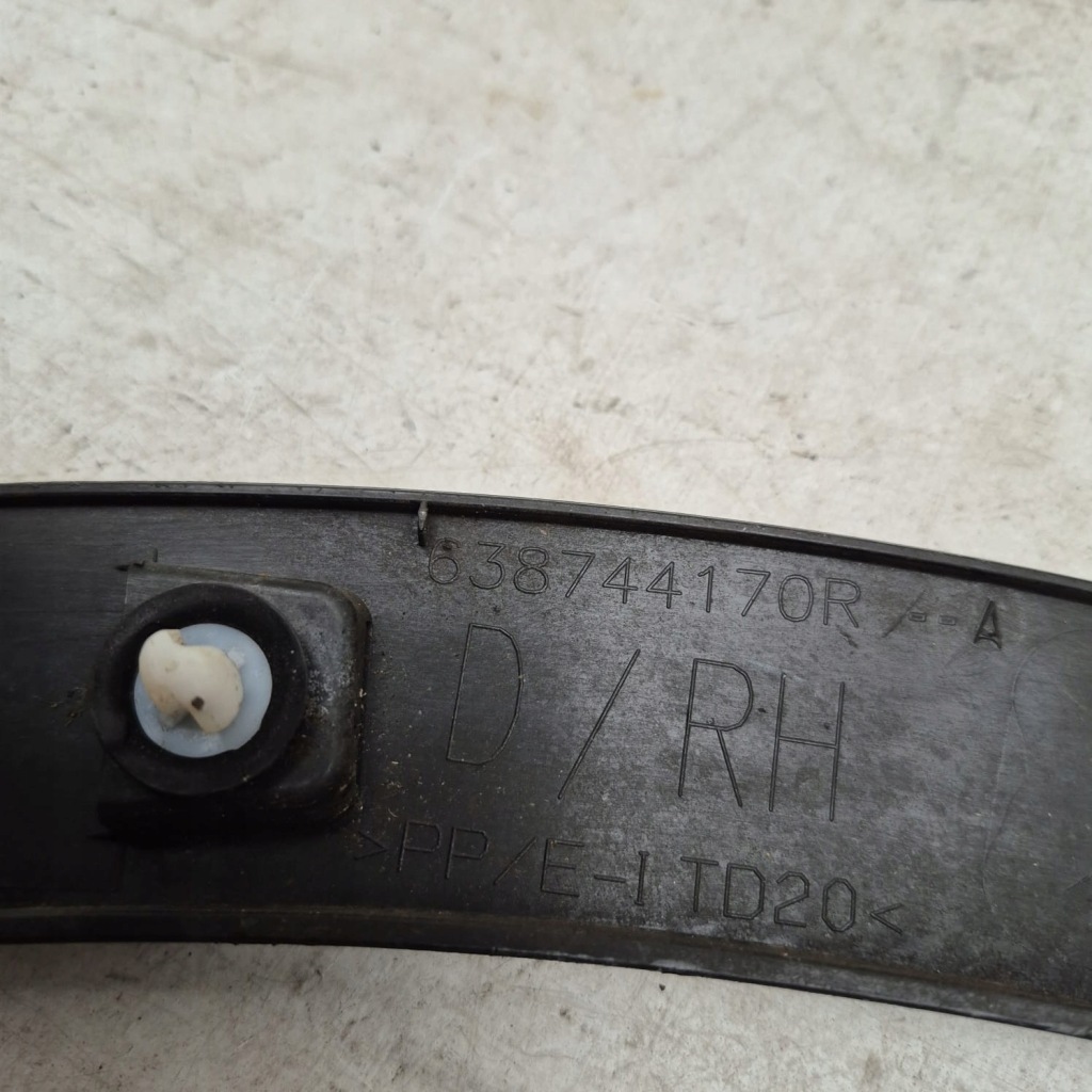 фото №11, Renault kadjar 15-22 молдинг накладка крыла правый перед