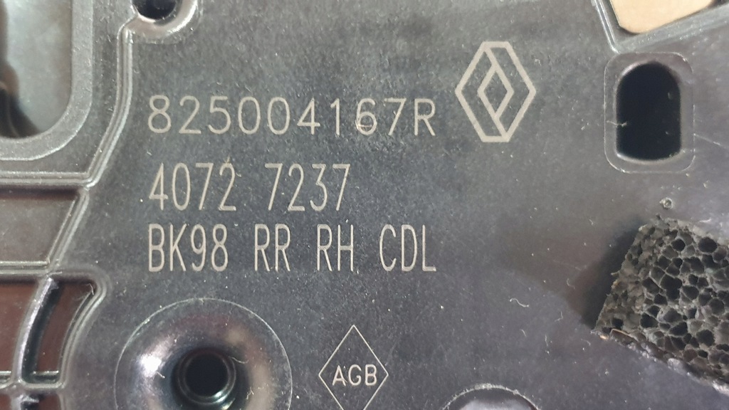 фото №7, Замок двері правий задня renault clio iv 825004167r