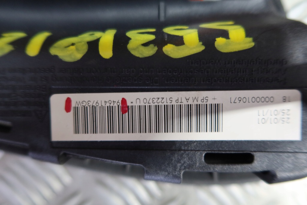 фото №8, Подушка подушка безпеки права сидіння xsara picasso