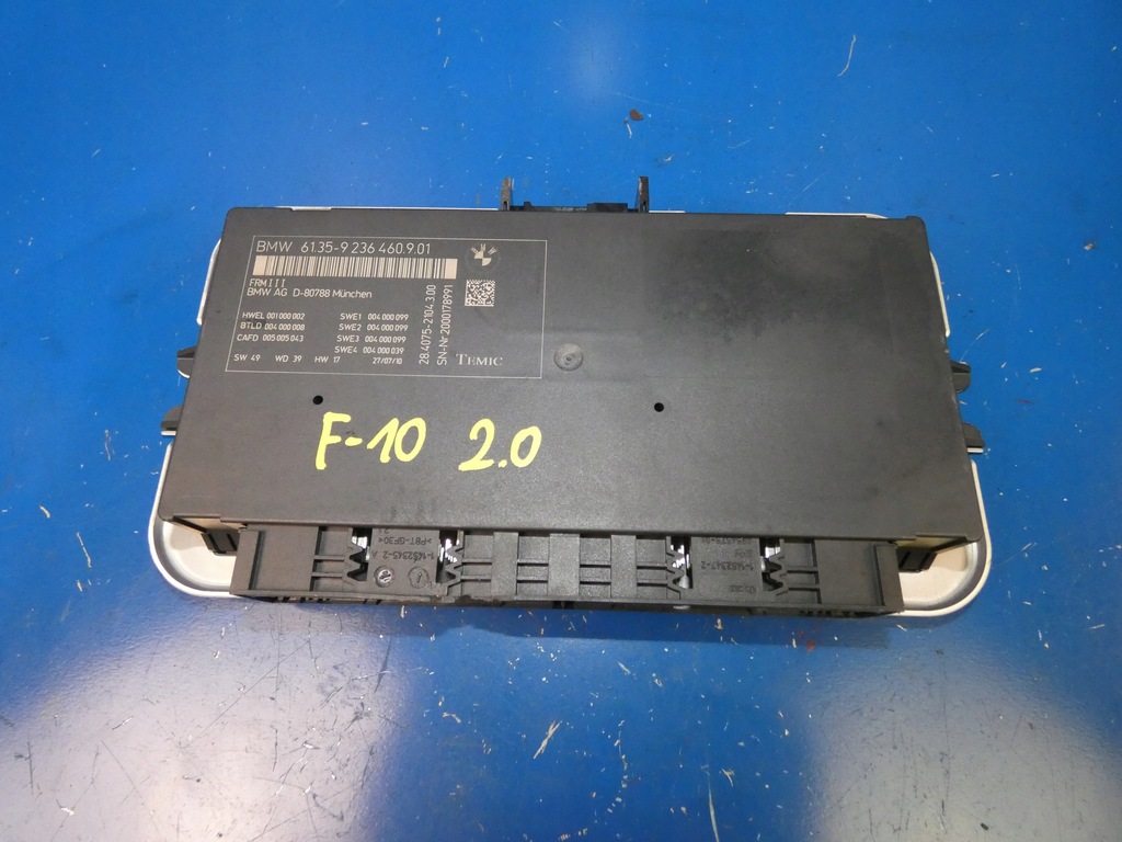 фото №1, Bmw 5 f10 f11 f07 модуль блок керування світла
