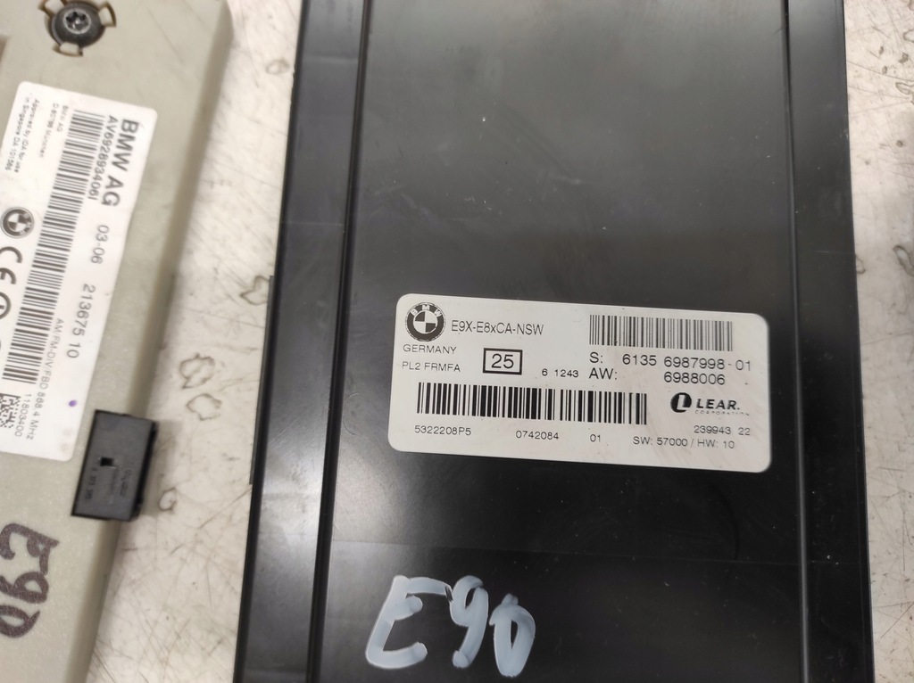 фото №6, Bmw 3 e90 04- 2.0b n46 автоматична коробка передач набір стартовий блок керування 7561834