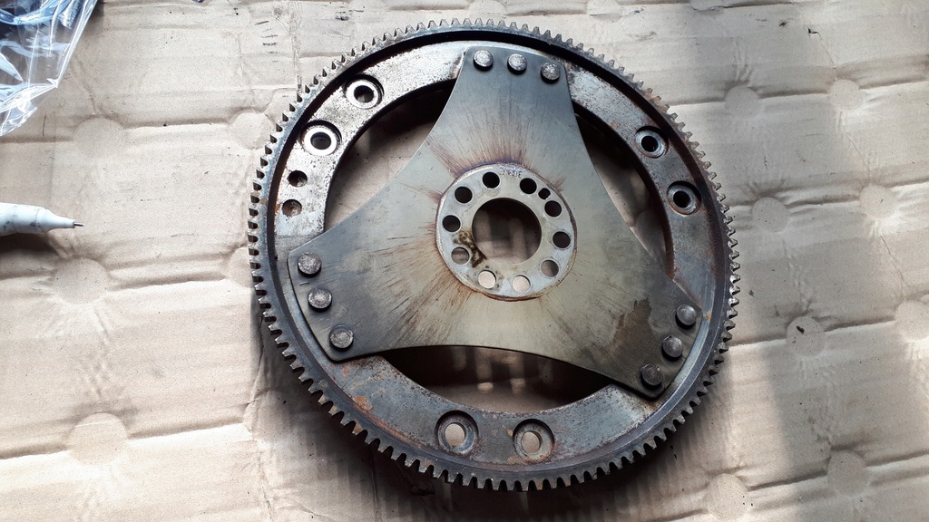 фото №12, Колесо маховик audi q7 4l 3.0 tdi bug 059105323t