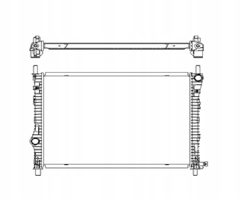 фото №1, Радиатор ford mustang, 15 - 17 fr3z8005a