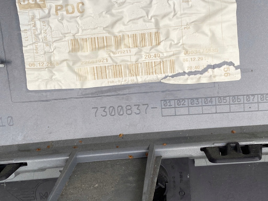 фото №6, Mini cooper f56 one бампер задняя задний 7300837