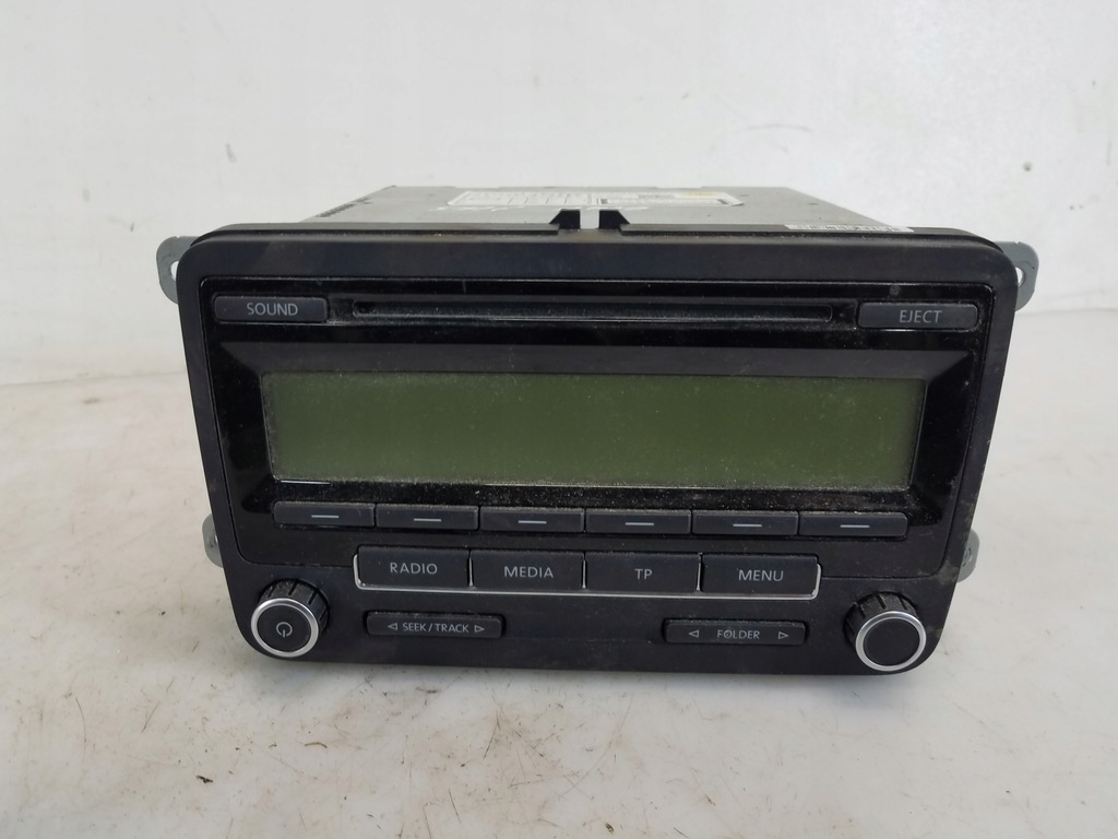 фото №1, Радіо cd blaupunkt vw golf vi 5m0035186aa