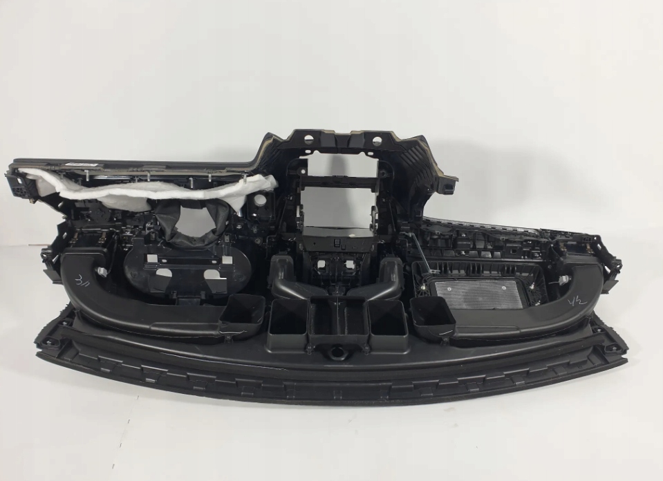 фото №9, Mercedes gls x166 панель приладів приладова консоль шкіра шкіряний europa