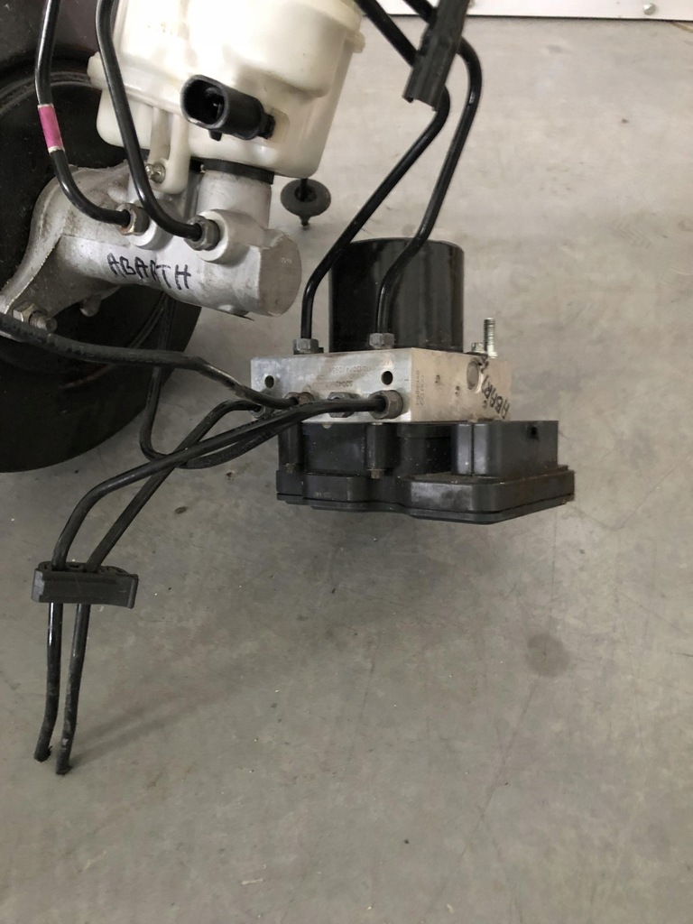 фото №6, Fiat 500 насос abs усилитель тормозов 00520426680