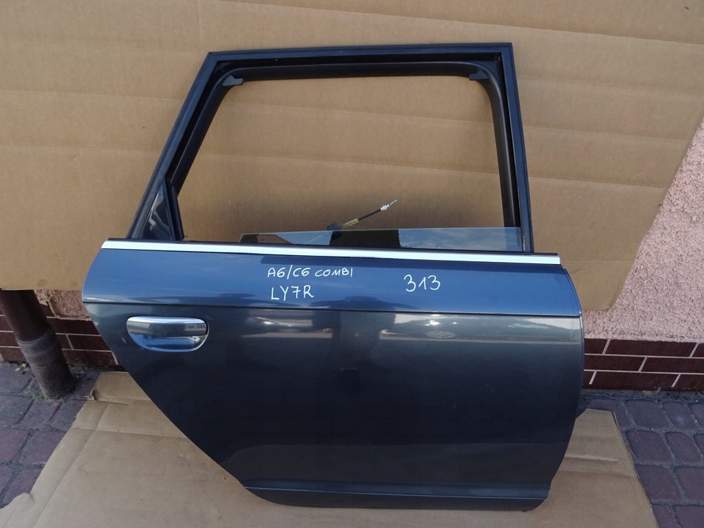 фото №1, Audi a6 c6 дверь правое задняя kombi ly7r