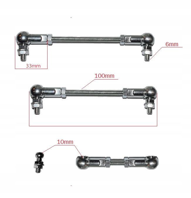 фото №9, Тягa з'єднувач датчика вирівнювання світла ксенон