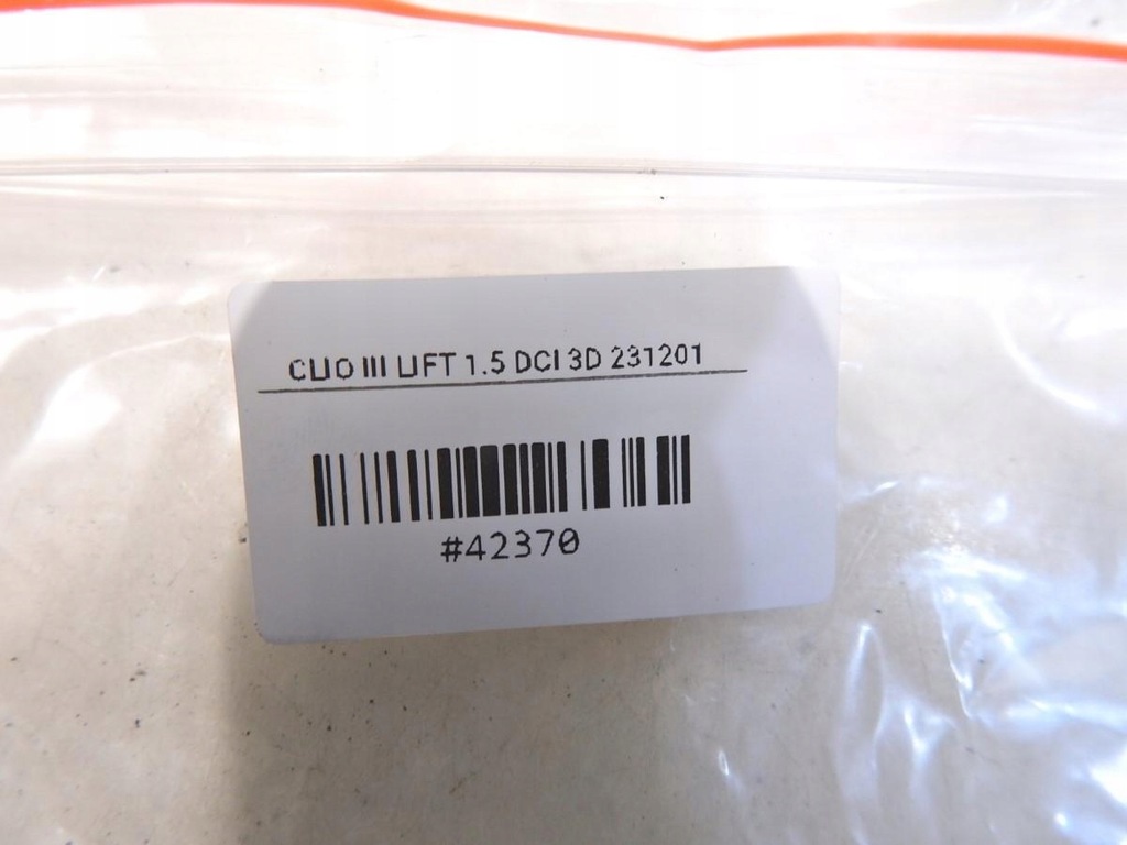 фото №4, Wąż труба wody renault clio iii 1.5 dci