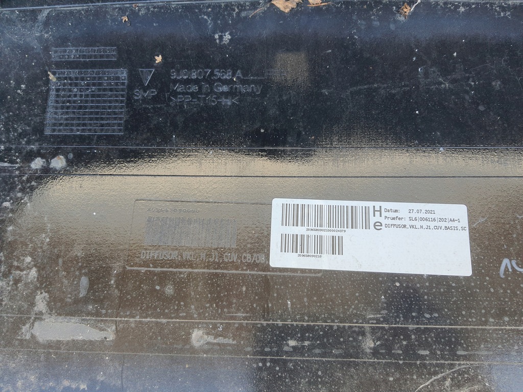 фото №11, Porsche taycan 9j0 cross turismo бампер задній задня