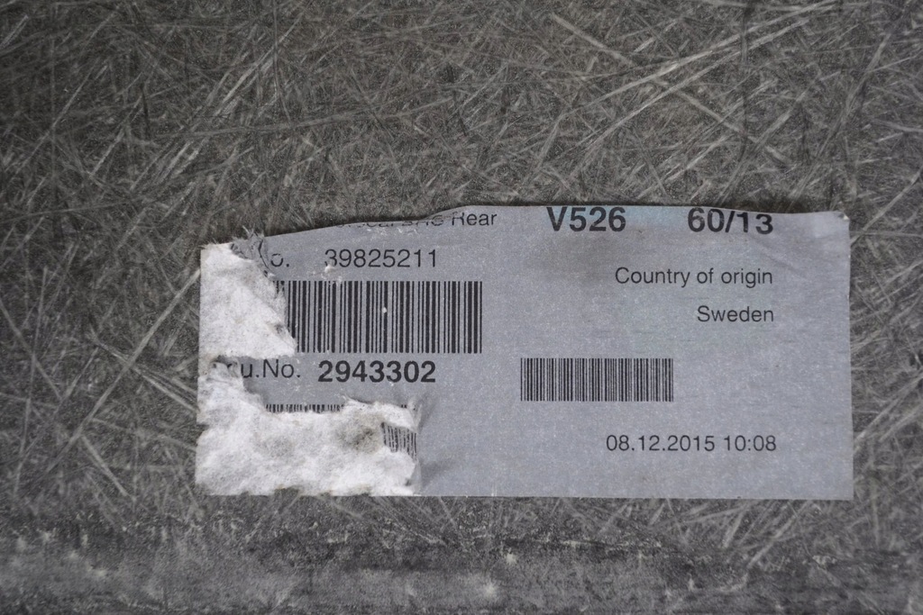 фото №8, Volvo xc90 2015 обшивка багажника